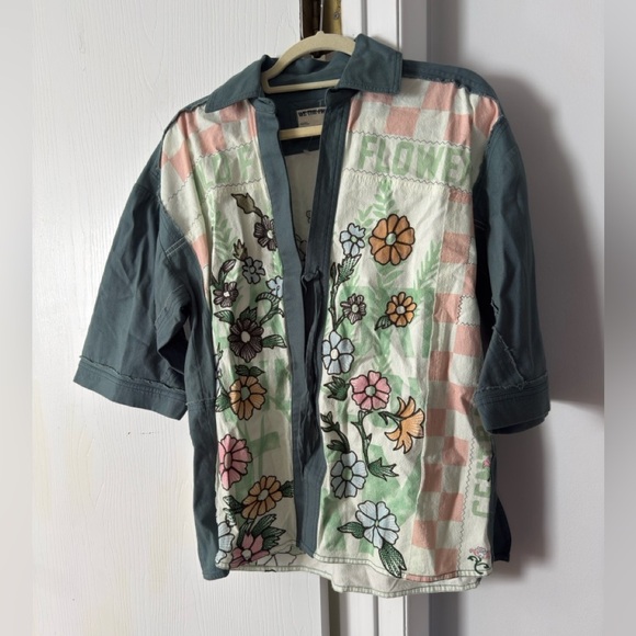 We The Free Pressed In Flowers Kimono - Picture 5 of 8